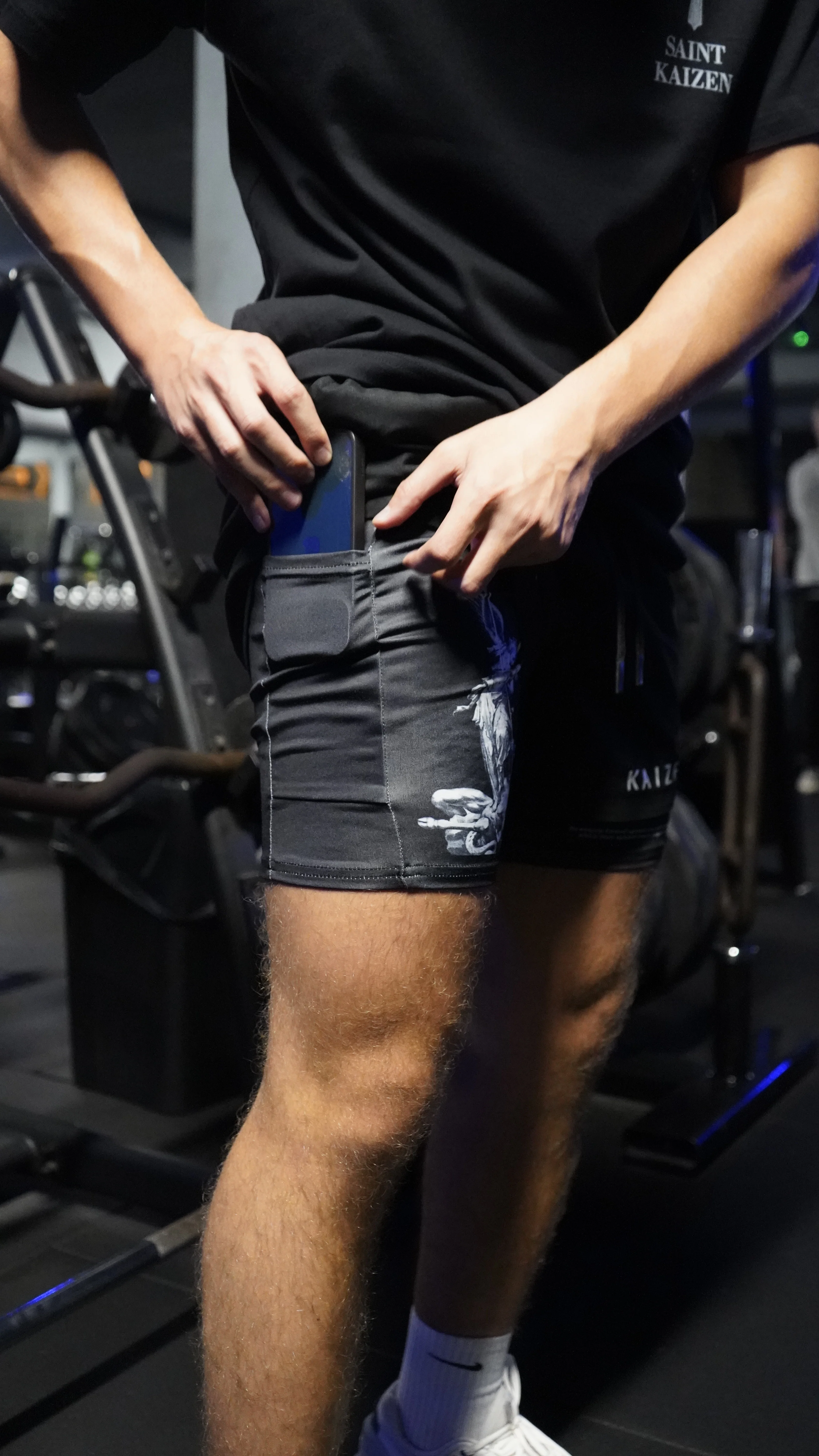 Archangel Michael Performance Shorts - Image 5