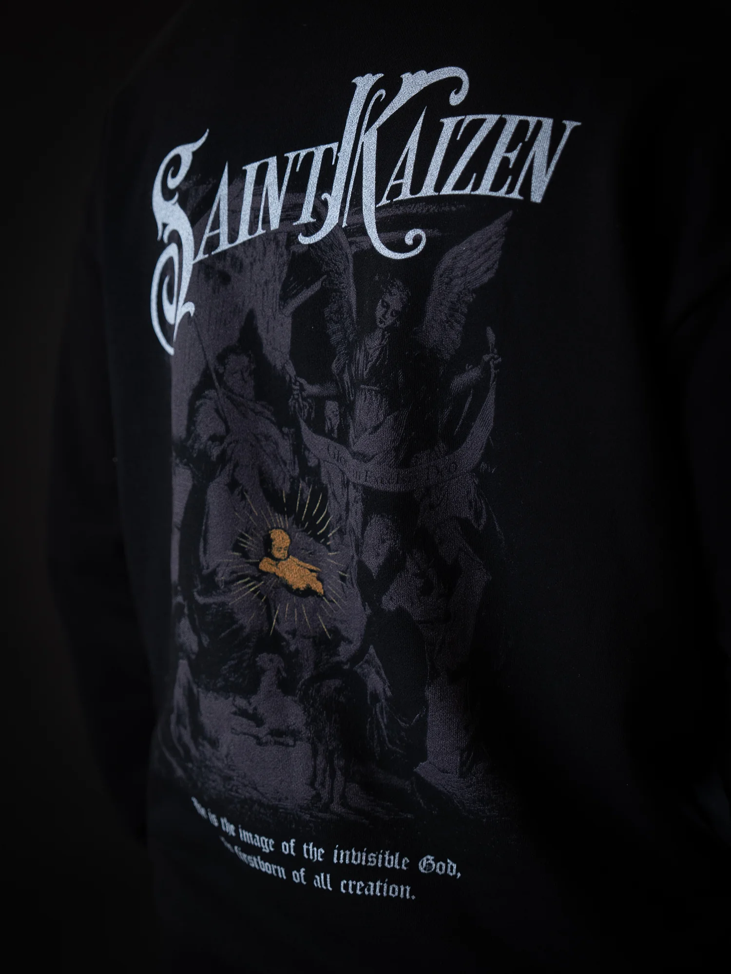 Birth of The Son Hoodie - Black - Image 4