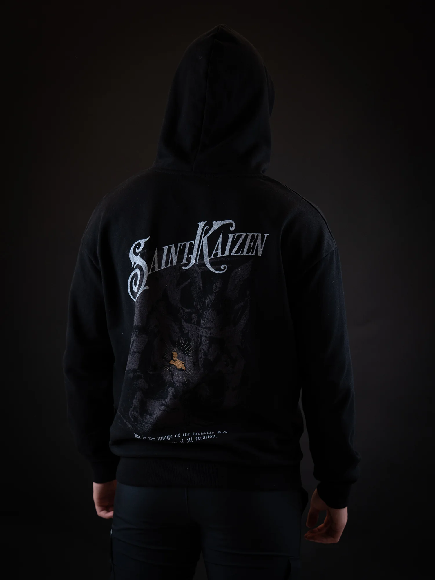 Birth of The Son Hoodie - Black - Image 6