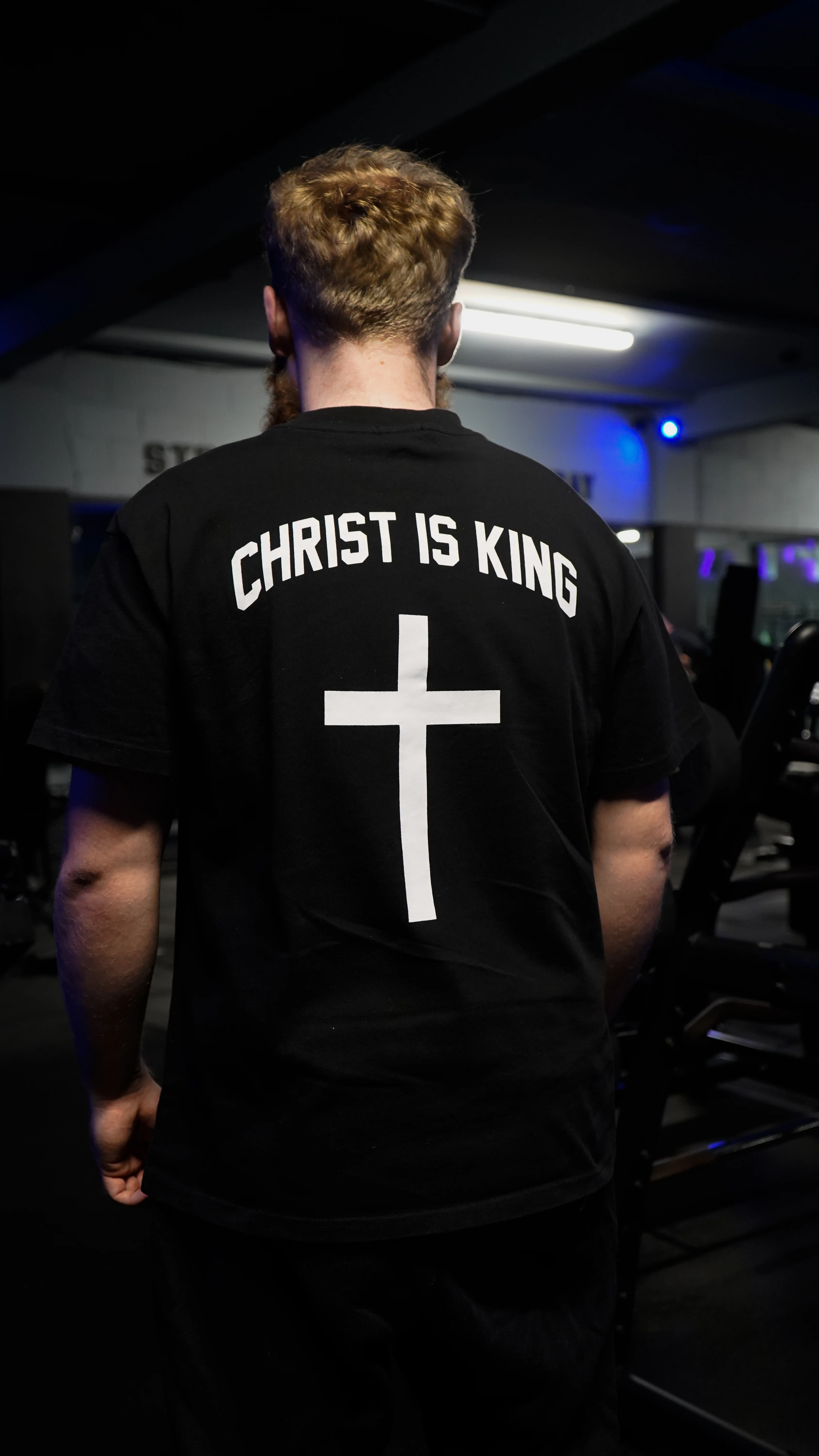 Christ Is King T-Shirt - Black - Image 3