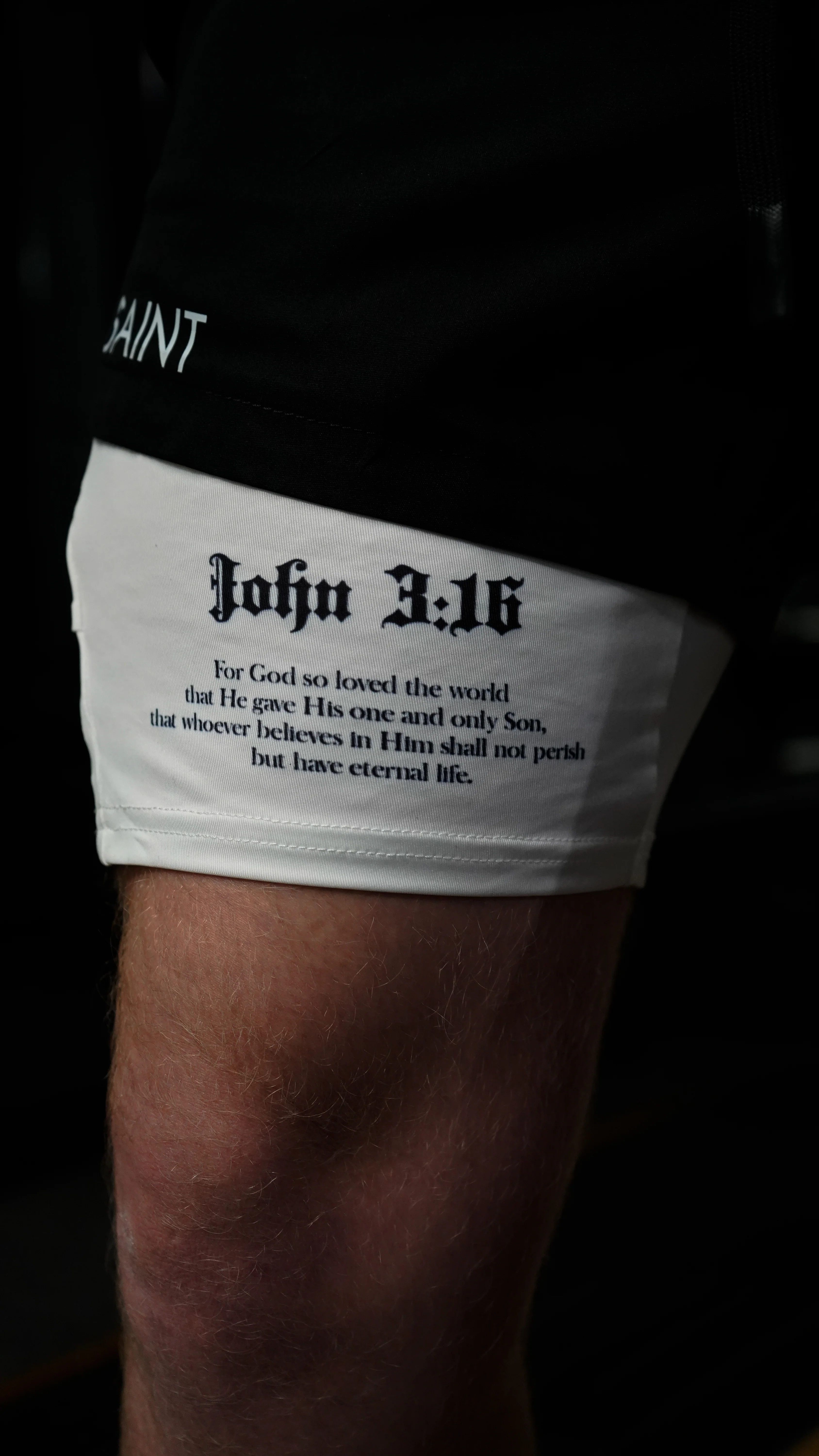 Crucifixion Performance Shorts - Black - Image 4
