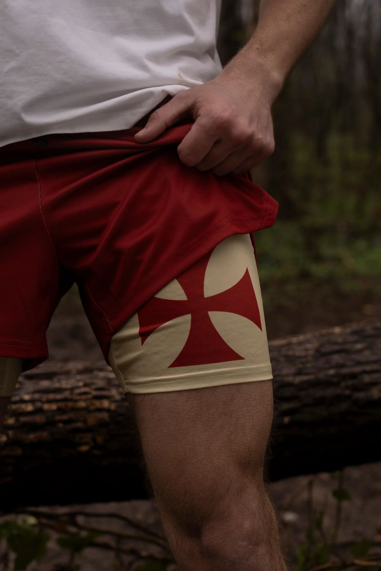 Crusader Cross Performance Shorts - Image 3