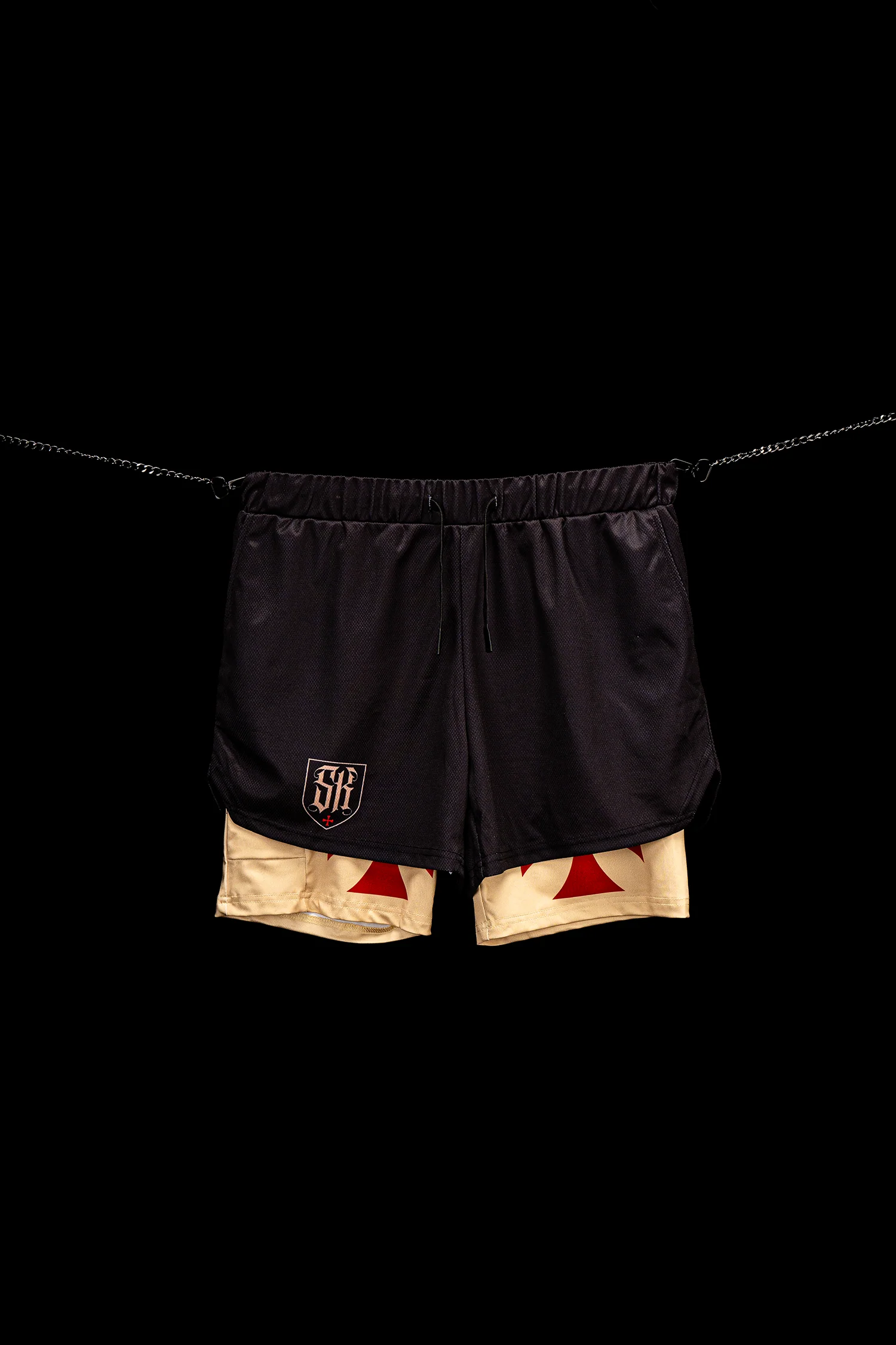 Crusader Cross Performance Shorts - Blue - Image 3