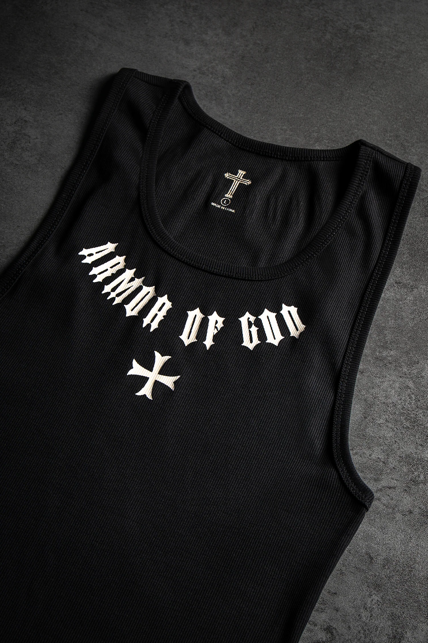 Crusader Cross Tank Top - Image 5