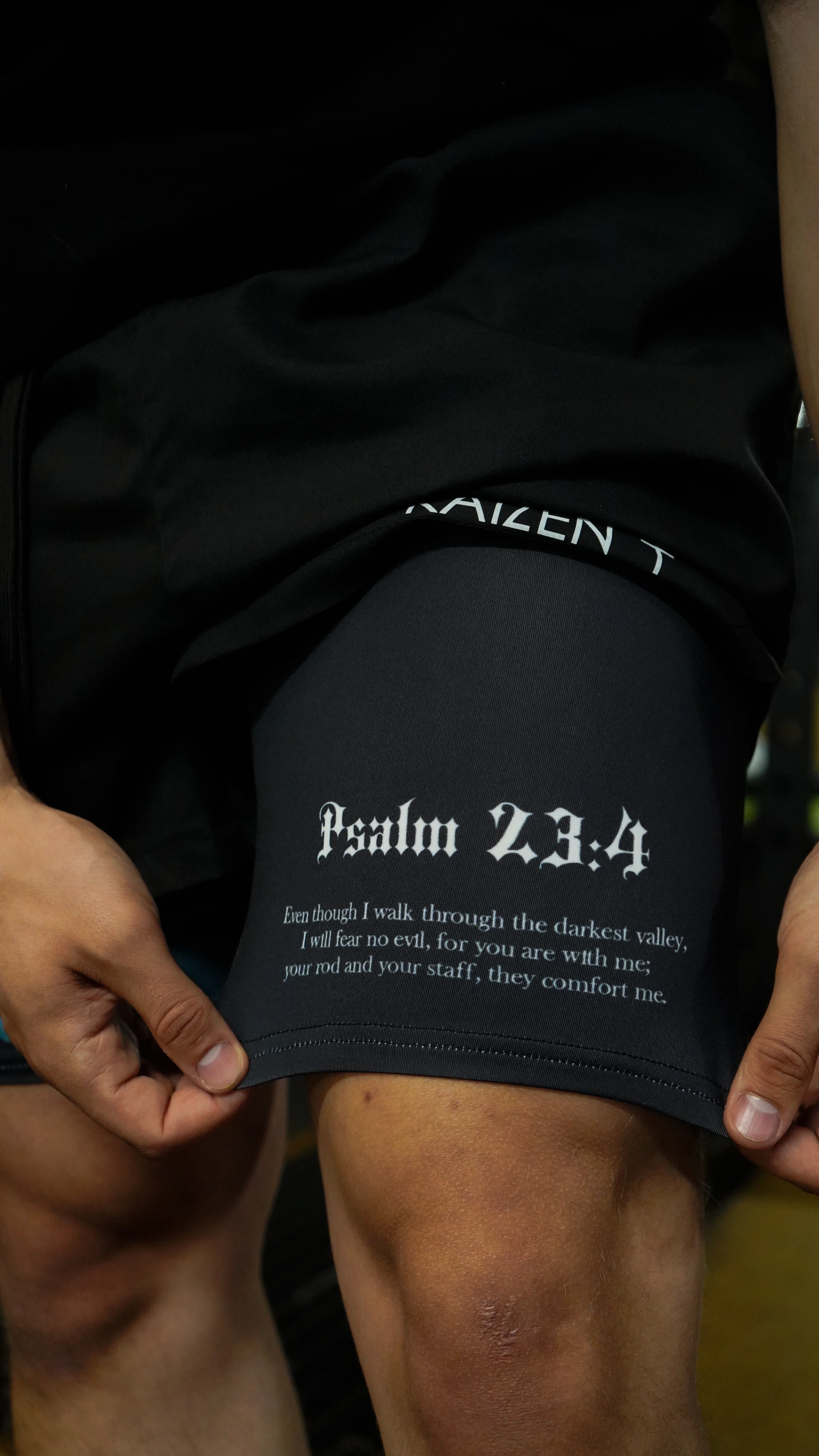 Darkest Valley Performance Shorts - Black - Image 4