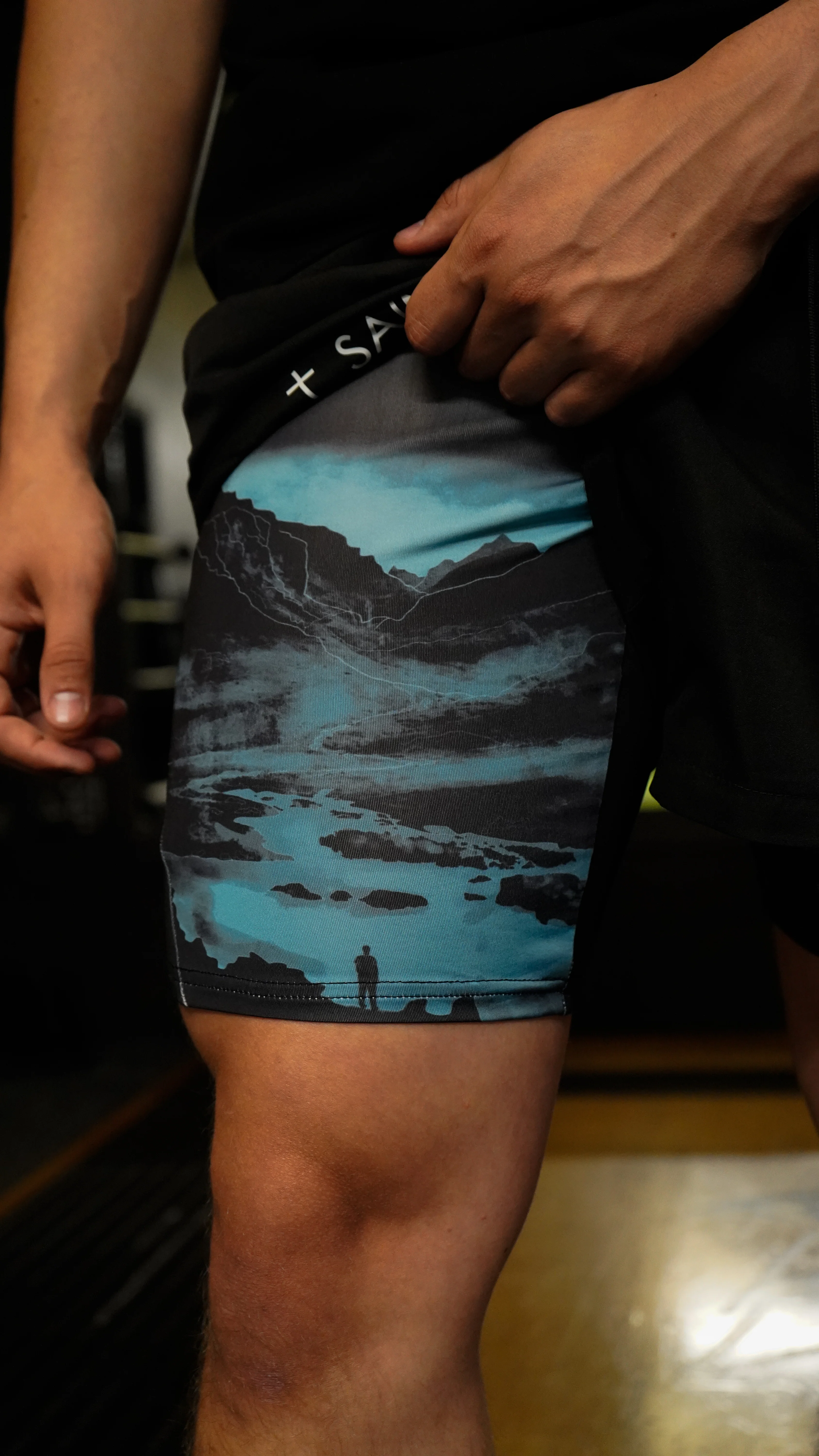 Darkest Valley Performance Shorts - Black - Image 5