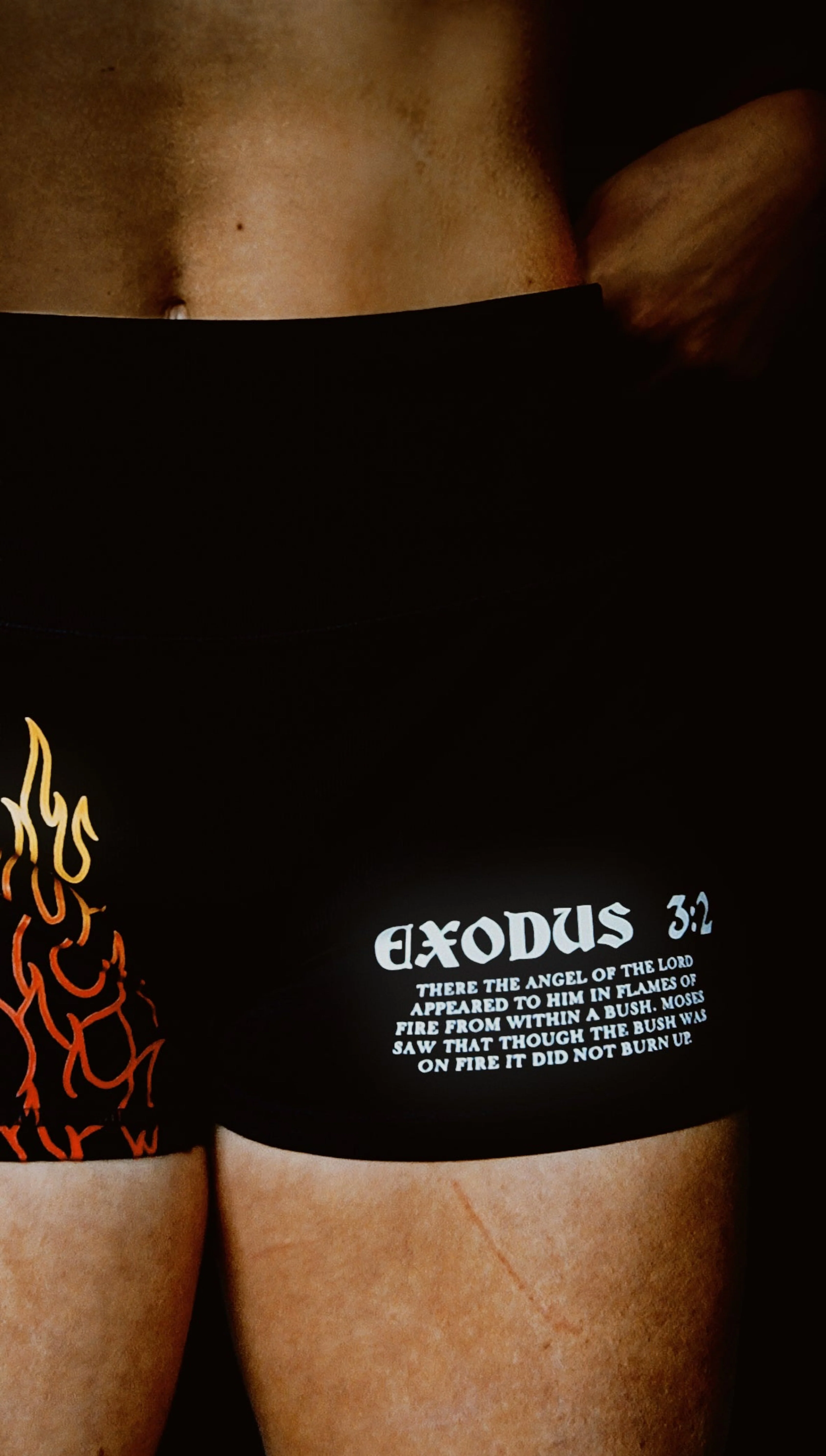 Exodus 3:2 Women's Seamless Shorts - Image 3