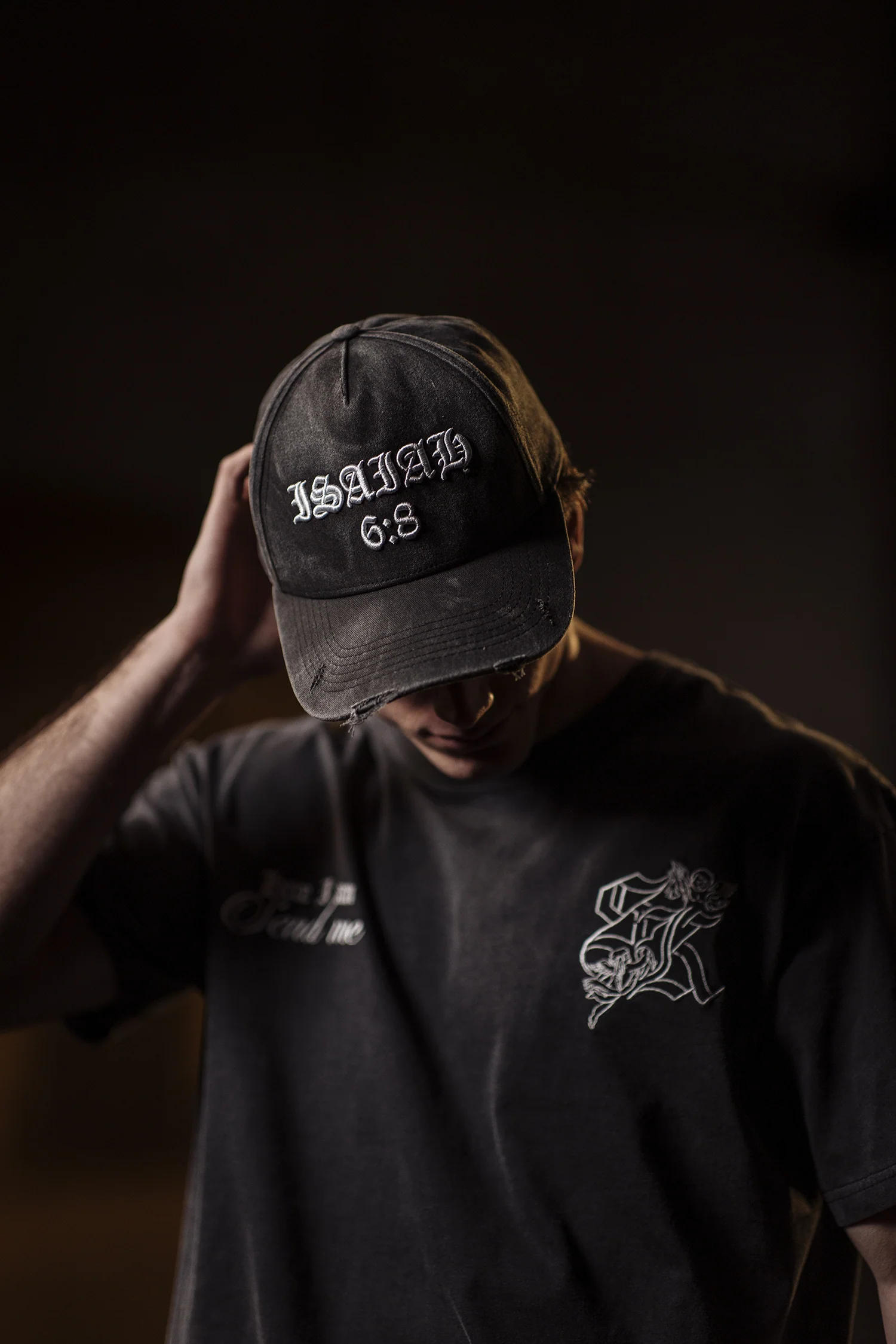 Isaiah 6:8 Embroiderey Cap - Image 4