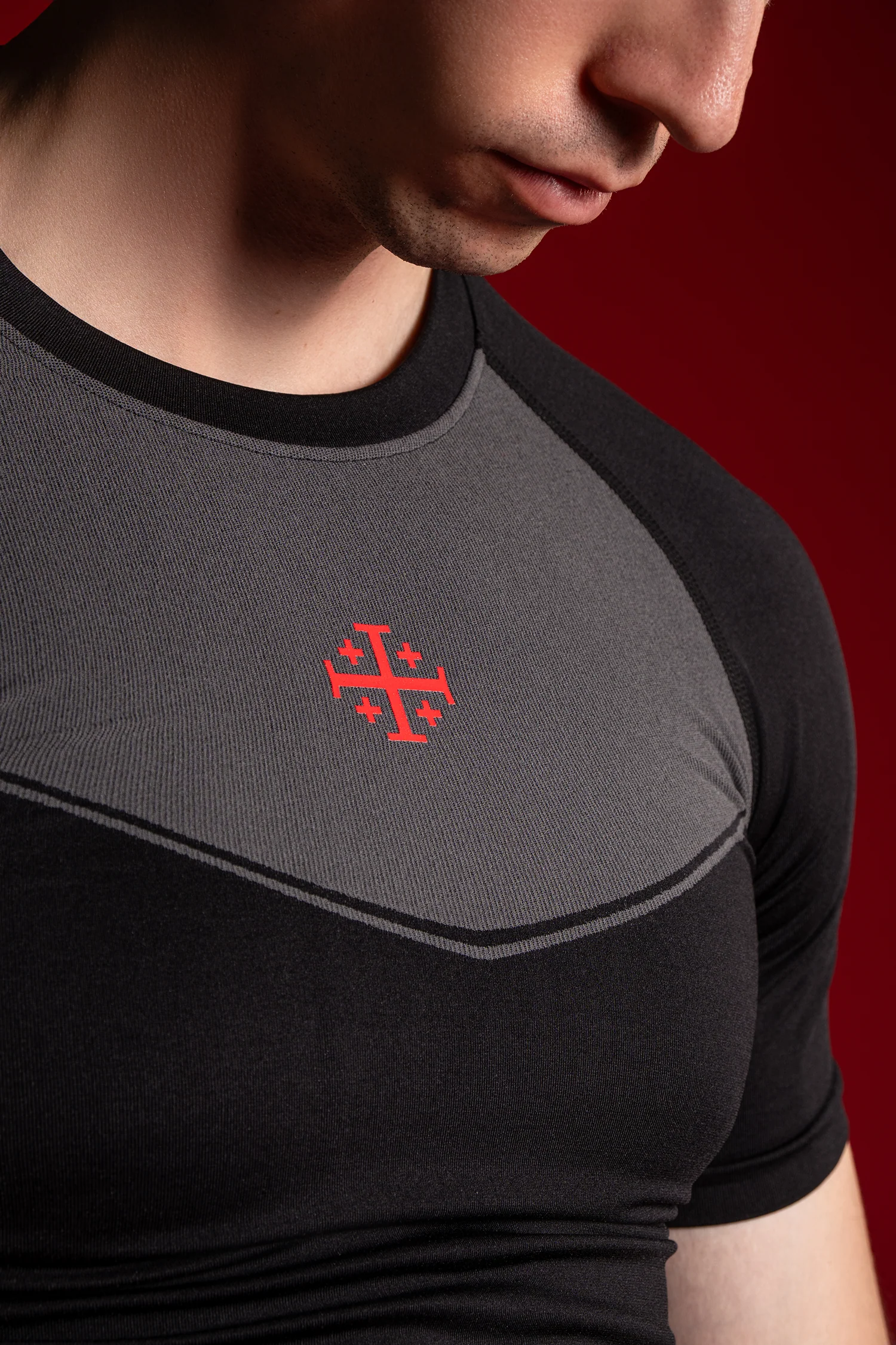 Jerusalem Cross Compression Tee - Image 6