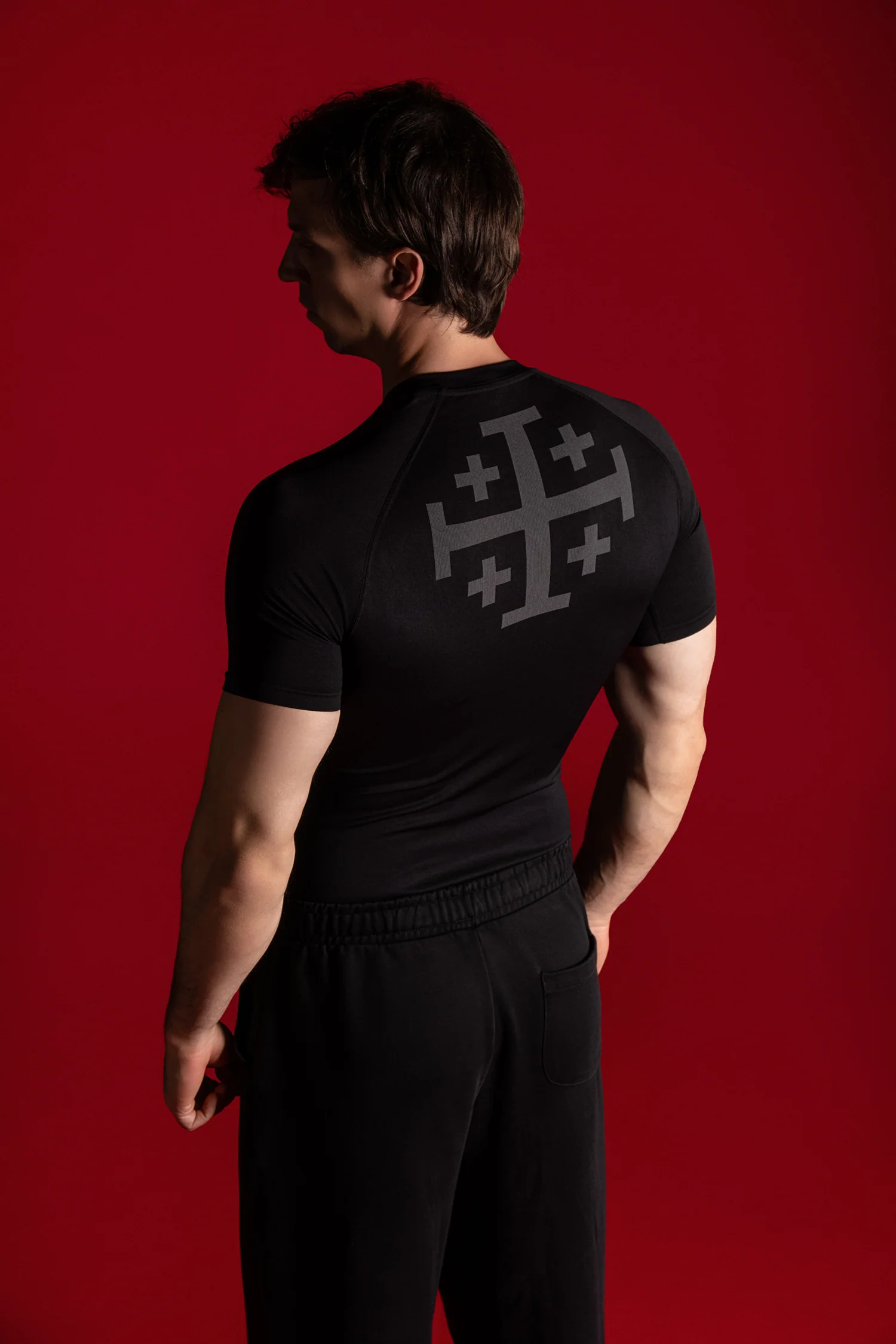 Jerusalem Cross Compression Tee - Image 7