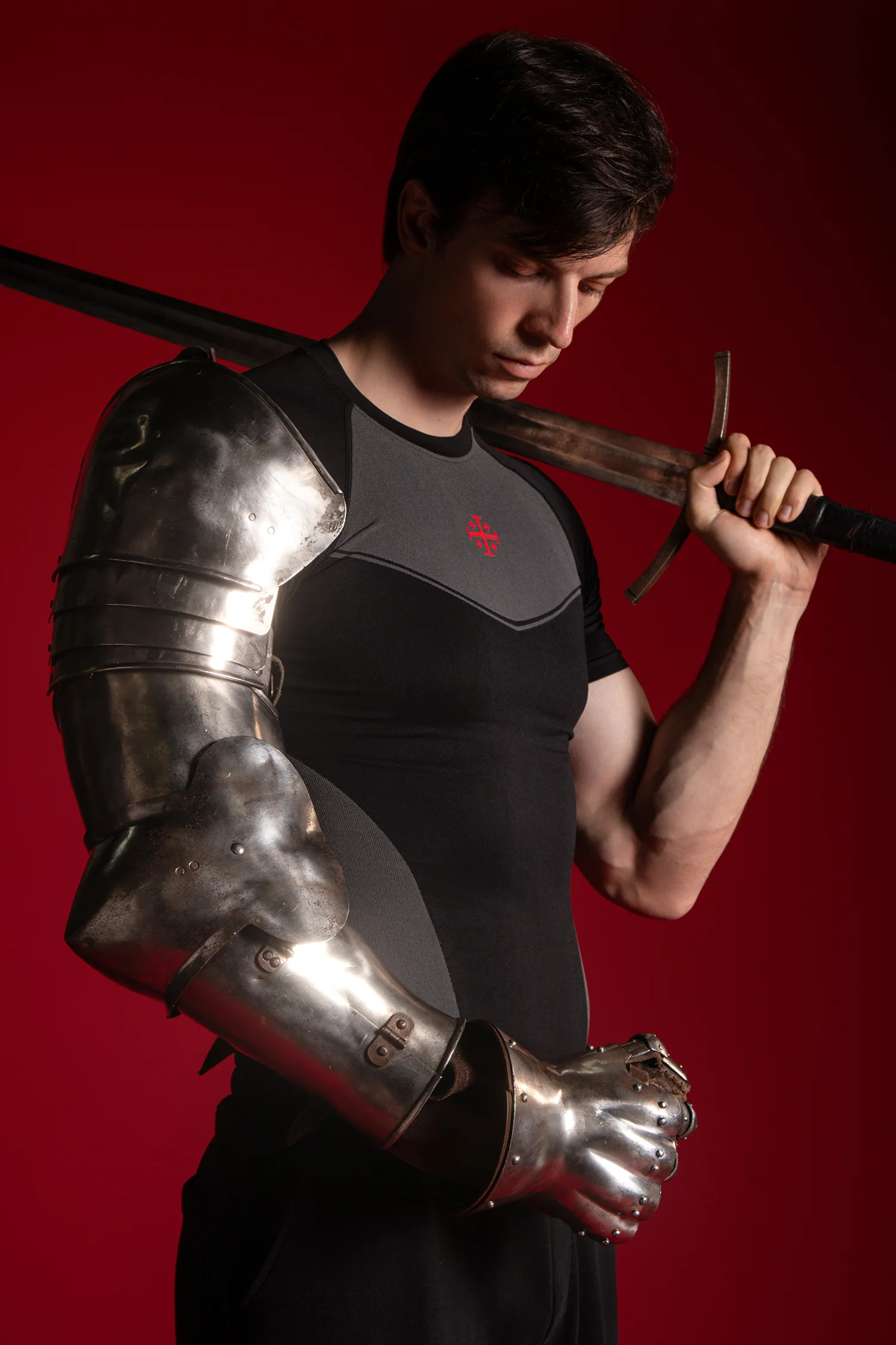 Jerusalem Cross Compression Tee - Image 8