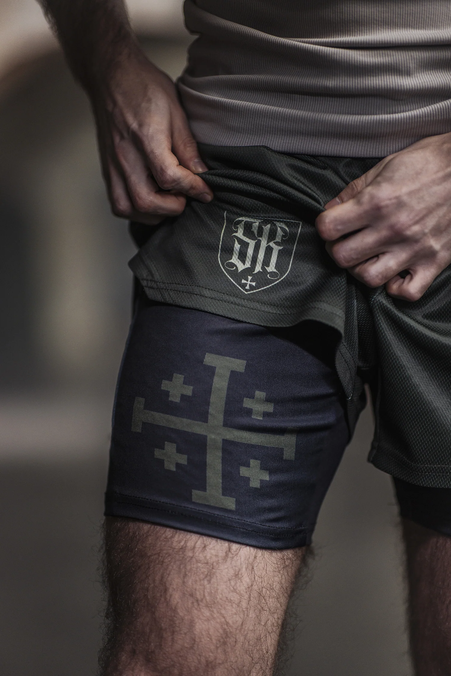 Jerusalem Cross Performance Shorts - Image 3