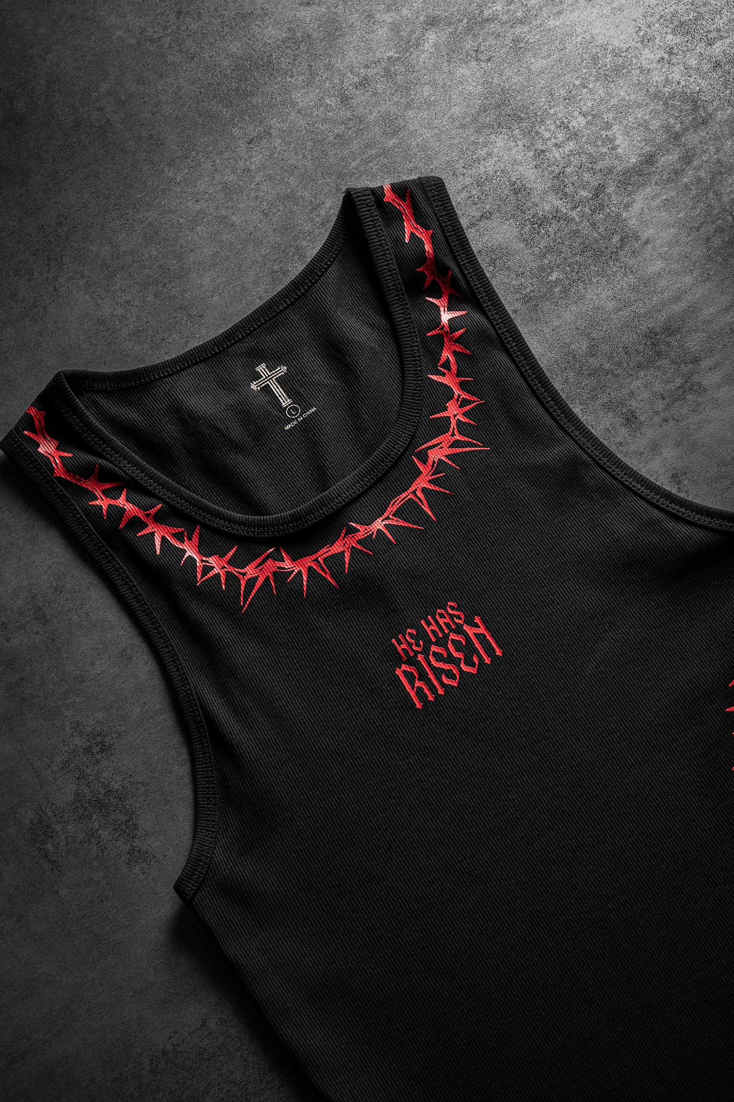 Risen Tank Top - Black - Image 9