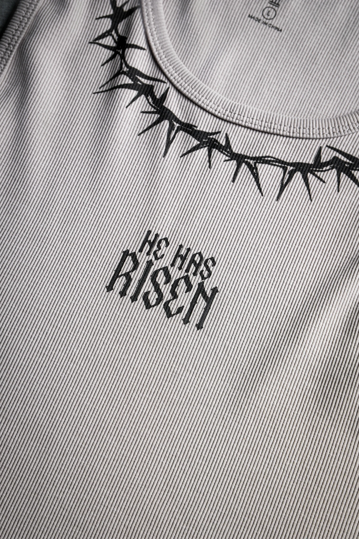 Risen Tank Top - Gray - Image 6