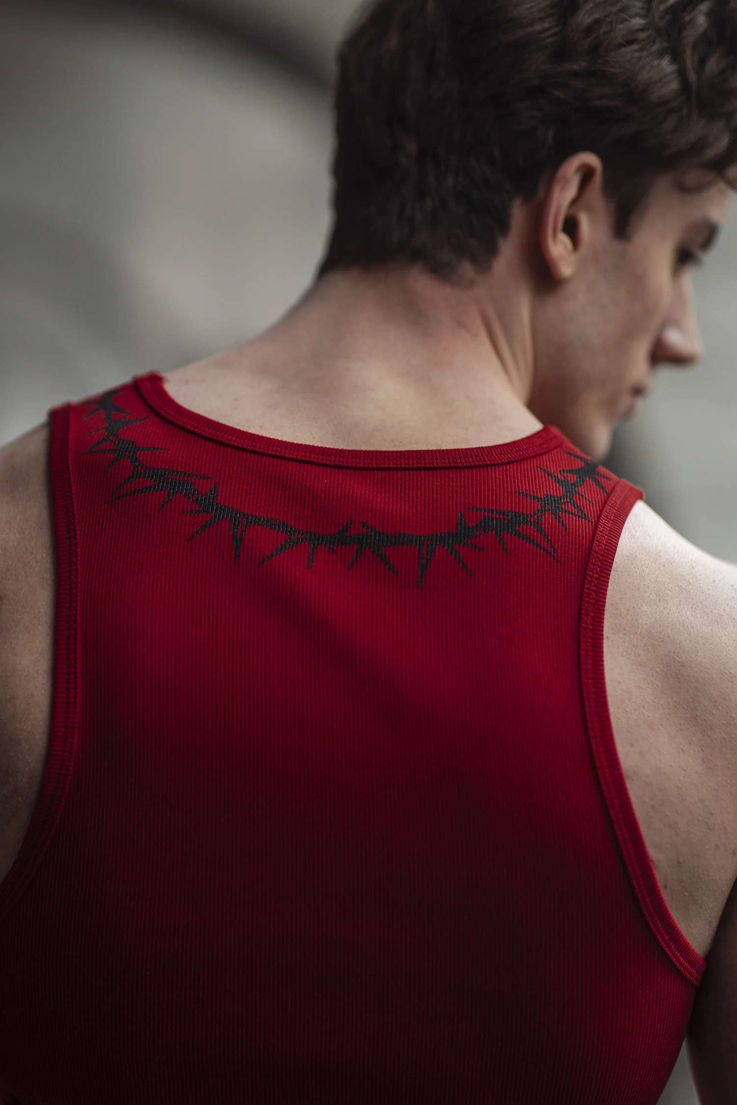 Risen Tank Top - Red - Image 5