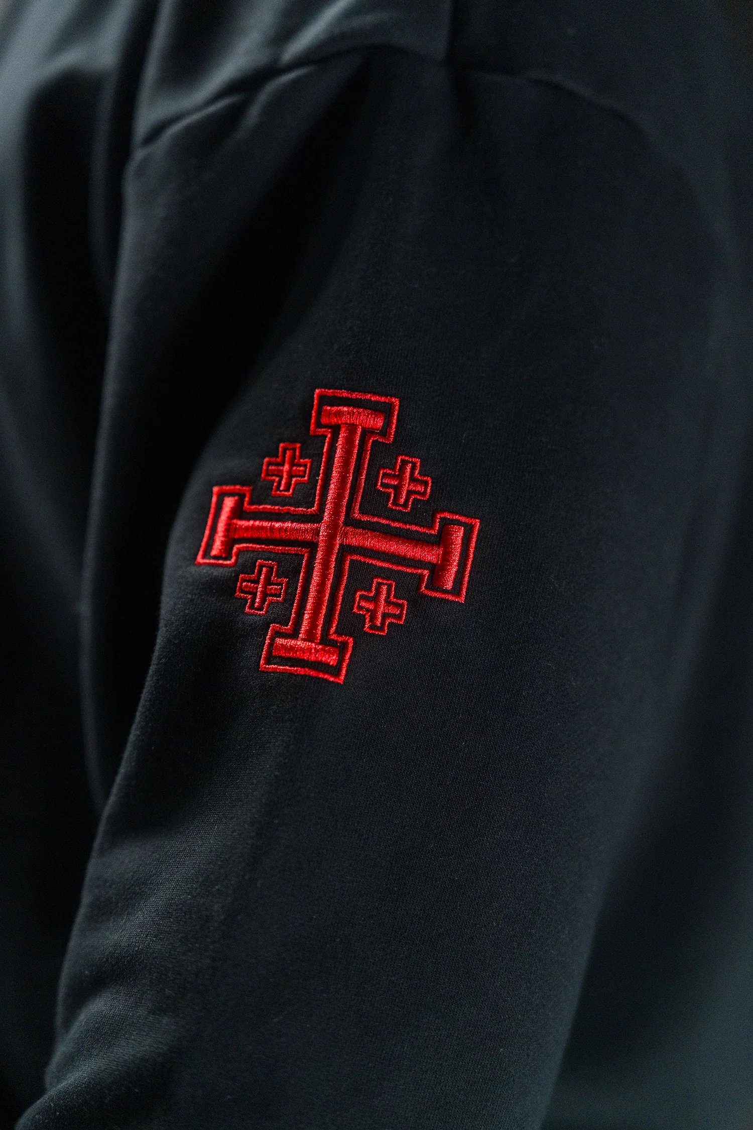 Soldier Embroidery Hoodie - Image 5