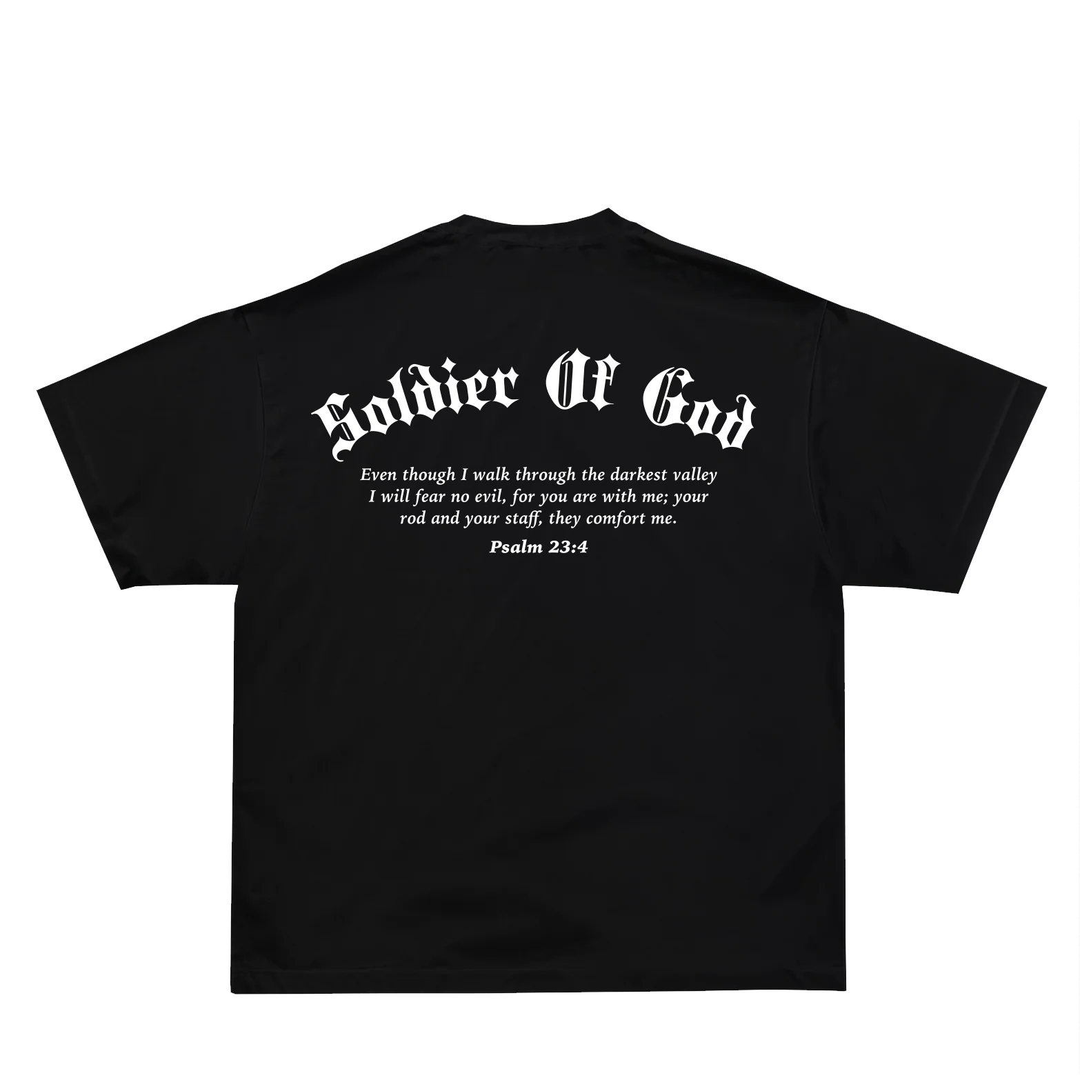 Soldier of God T-Shirt - Black