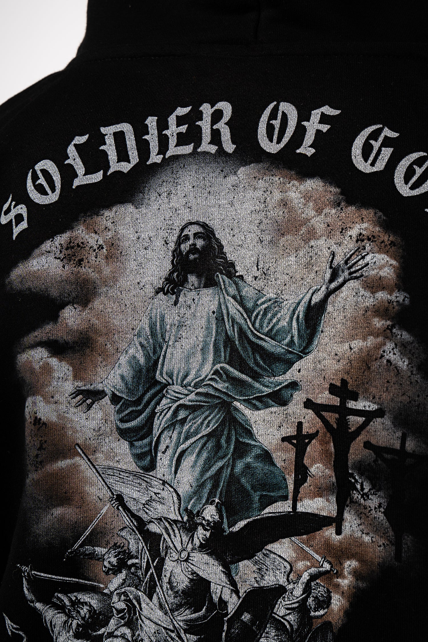 Soldier of God Youth Hoodie - Image 6